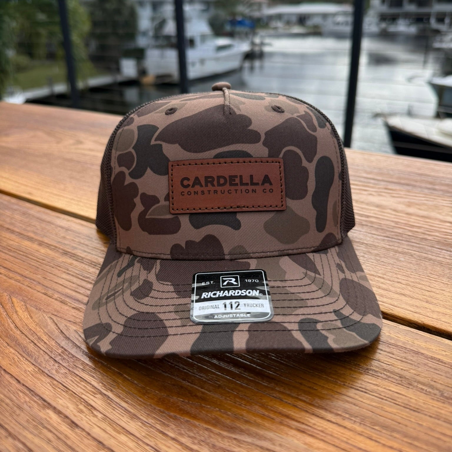Richardson 112' Trucker Hat - Brown Camo