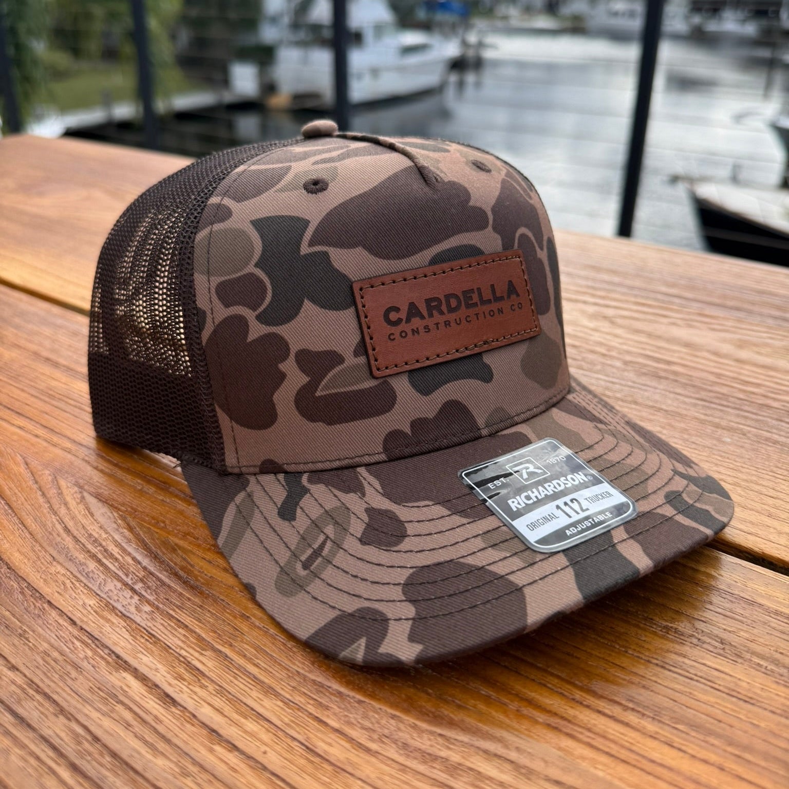 Richardson 112' Trucker Hat - Brown Camo