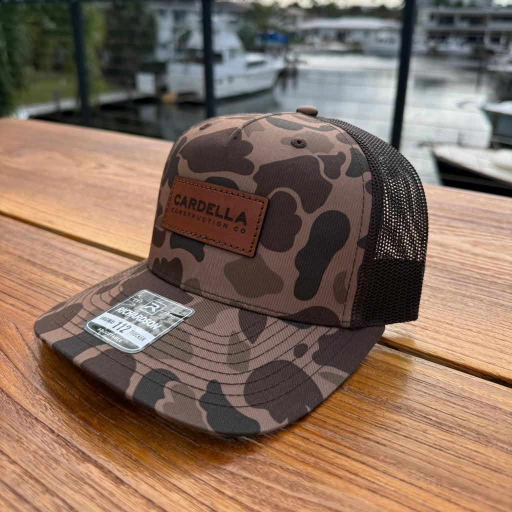 Richardson 112' Trucker Hat - Brown Camo