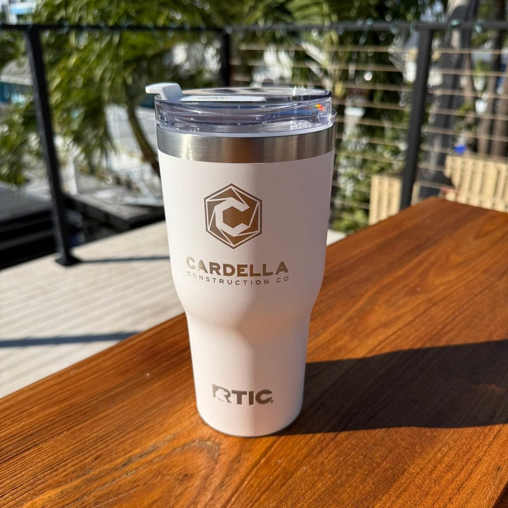 RTIC 30 OZ Tumbler - White