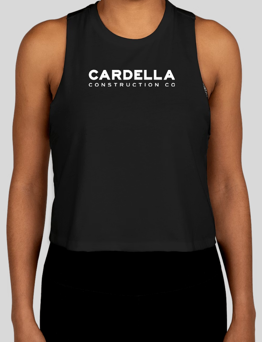 Bella + Canvas Women's Racerback Crop Tank Top