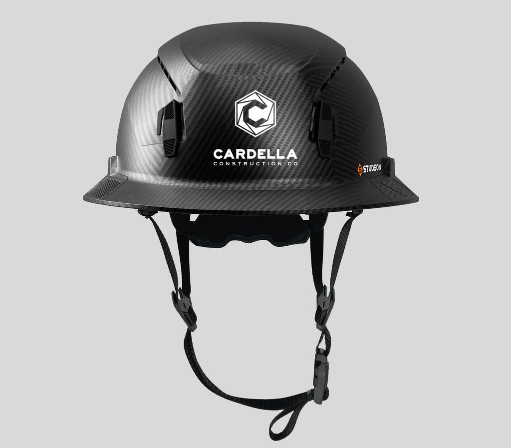 Studson Full Brim Vented Carbon Hard Hat