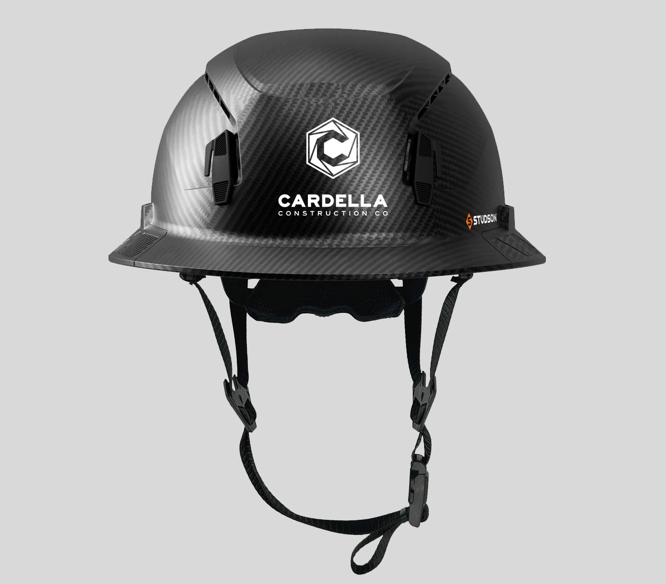 Studson Full Brim Vented Carbon Hard Hat