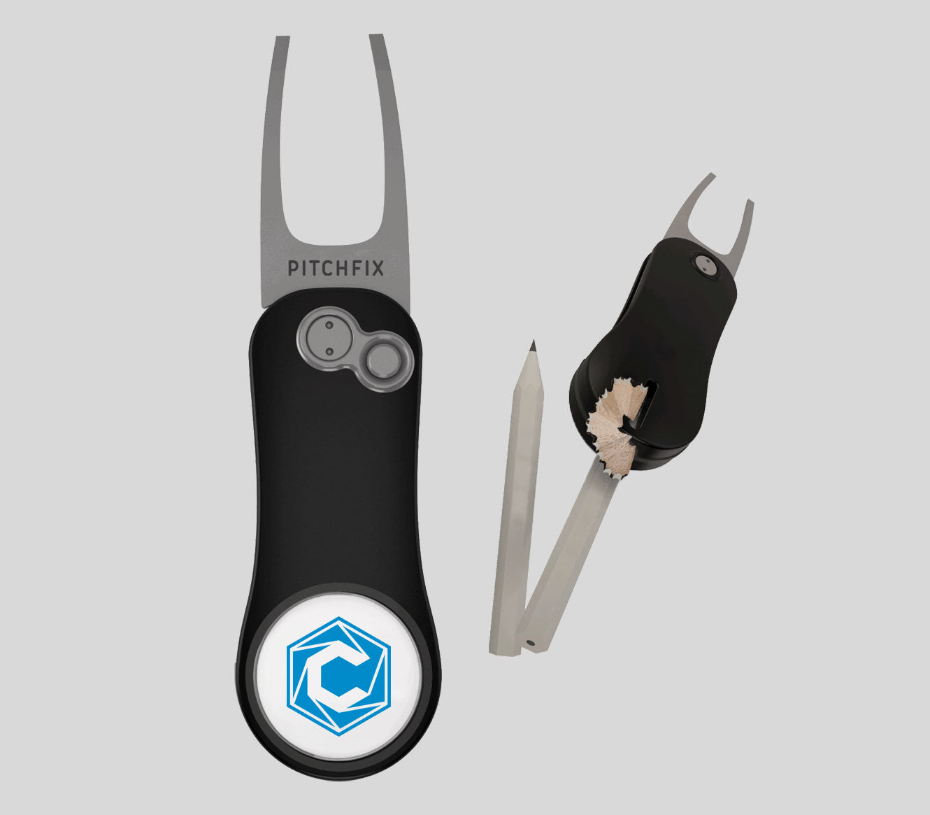 Pitchfix Divot Tool - Black