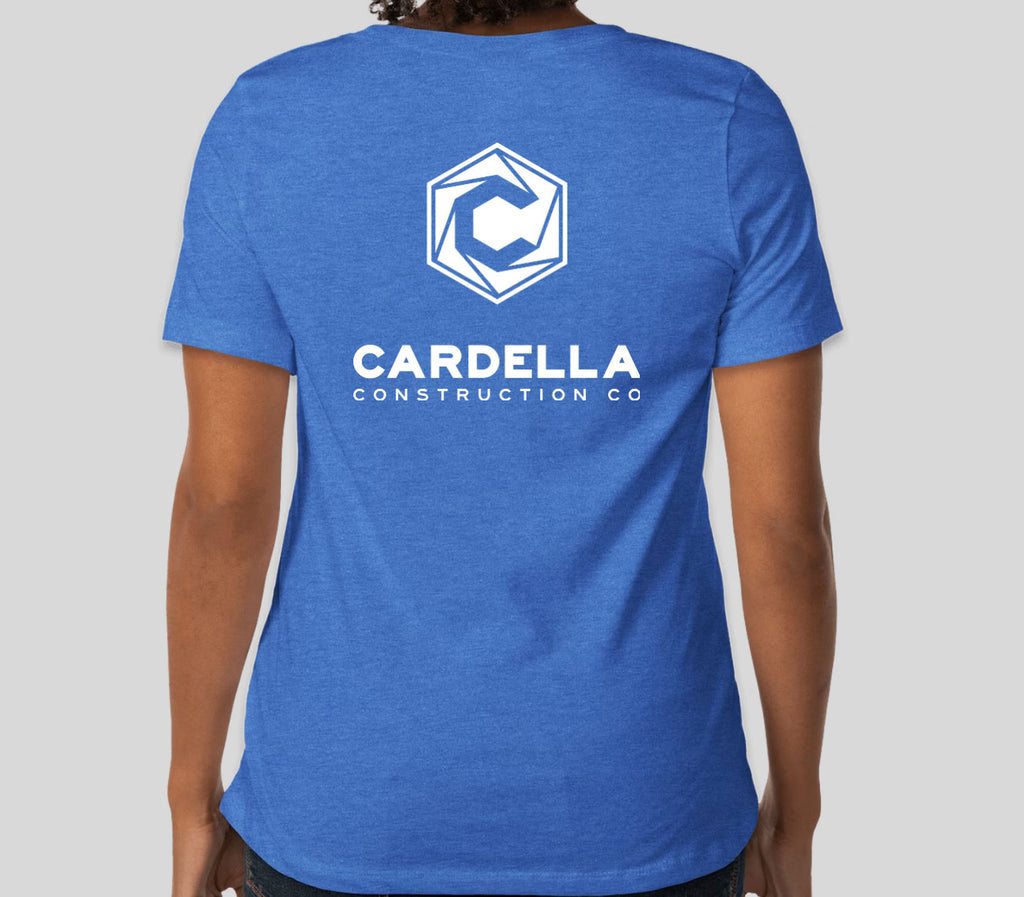 Women's Bella + Canvas Jersey V-Neck T-Shirt - Various Colors