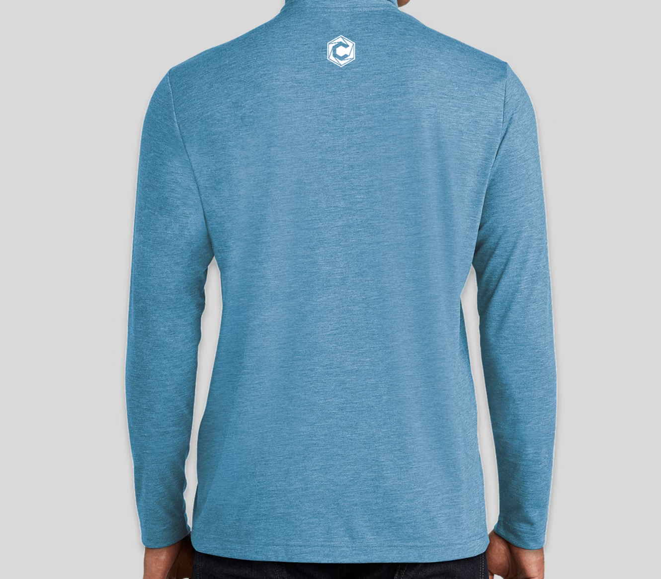 Sport-Tek Tri-Blend Quarter Zip Performance Shirt (Preorder)